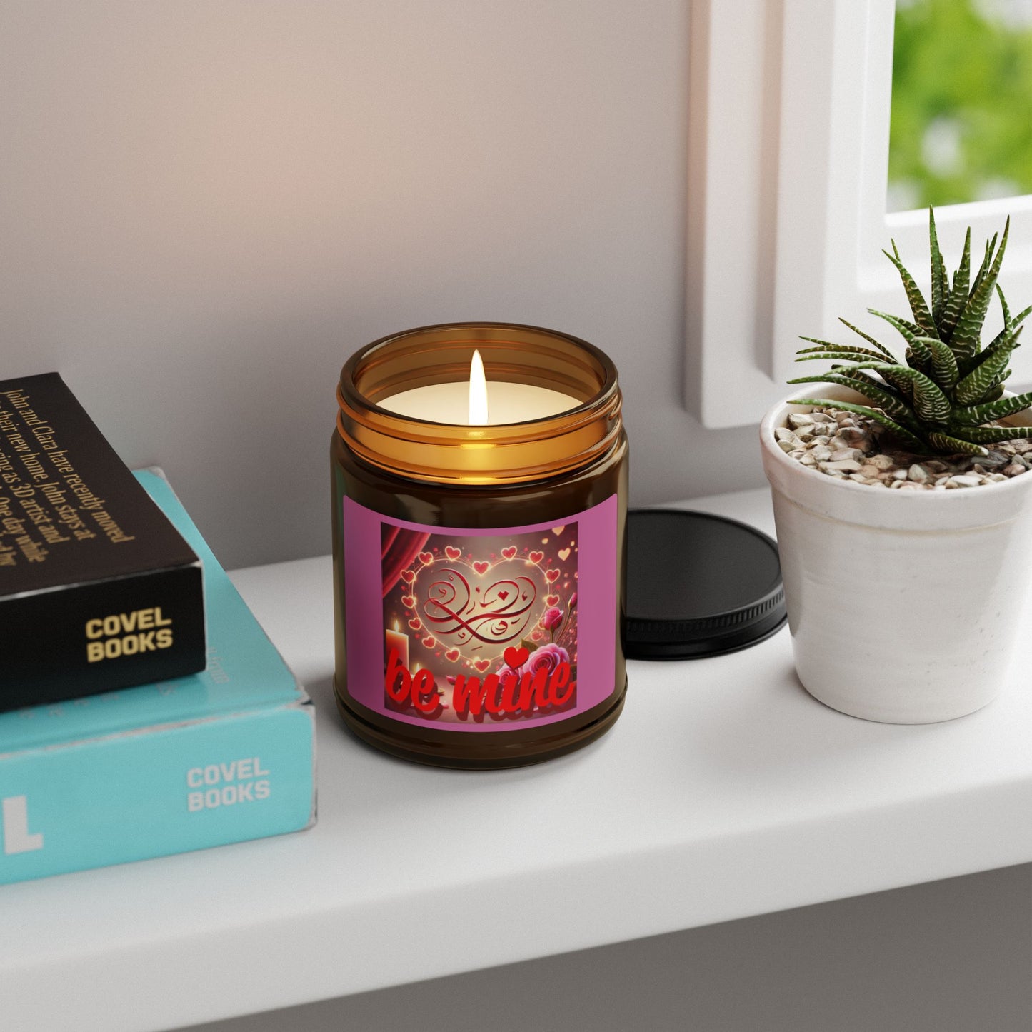 Scented Soy Candle ( Multi-Size,Amber Jar)